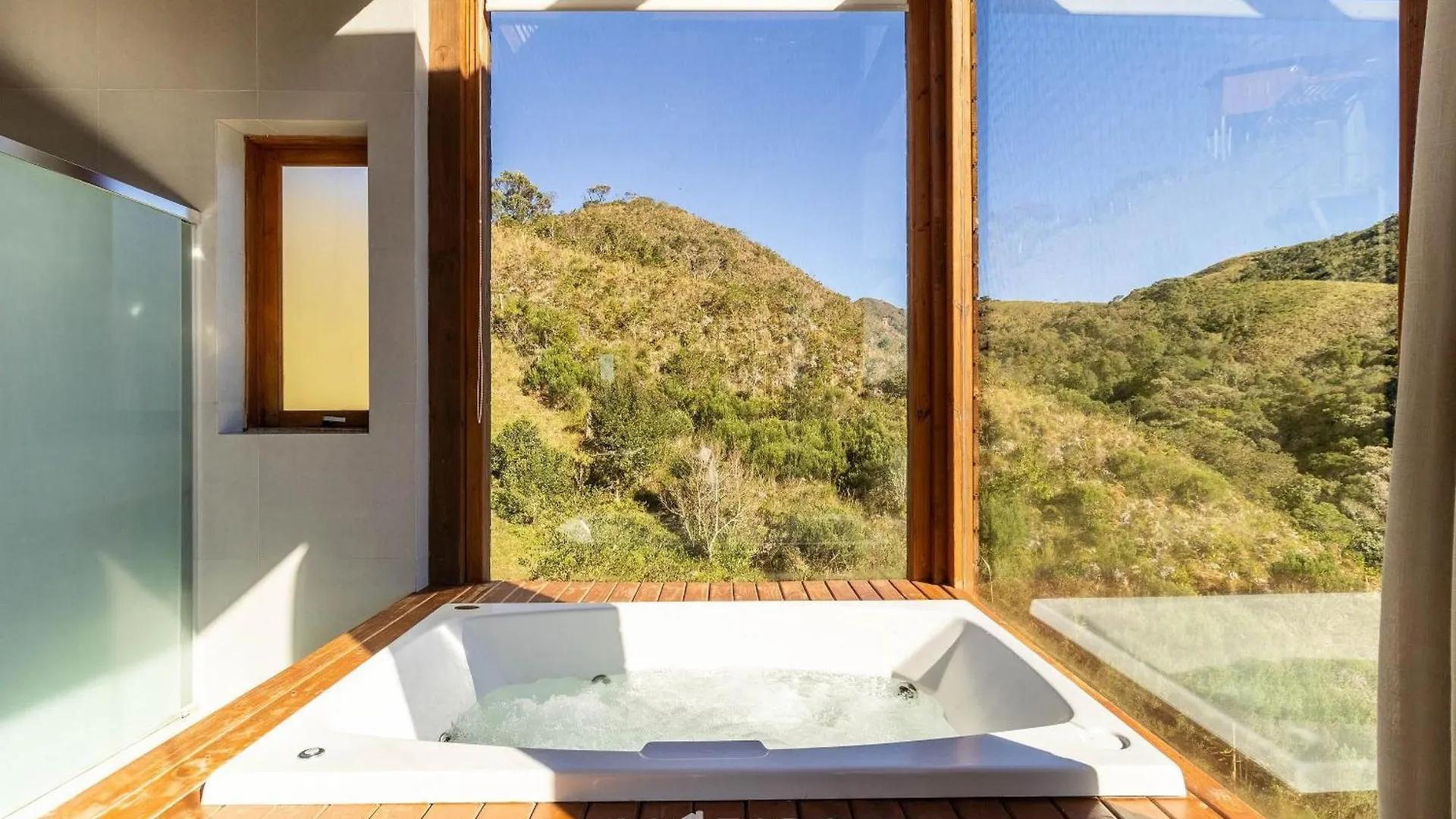 Cabana Com Vista Deslumbrante Na Serra Vst020 Anitápolis Brazylia