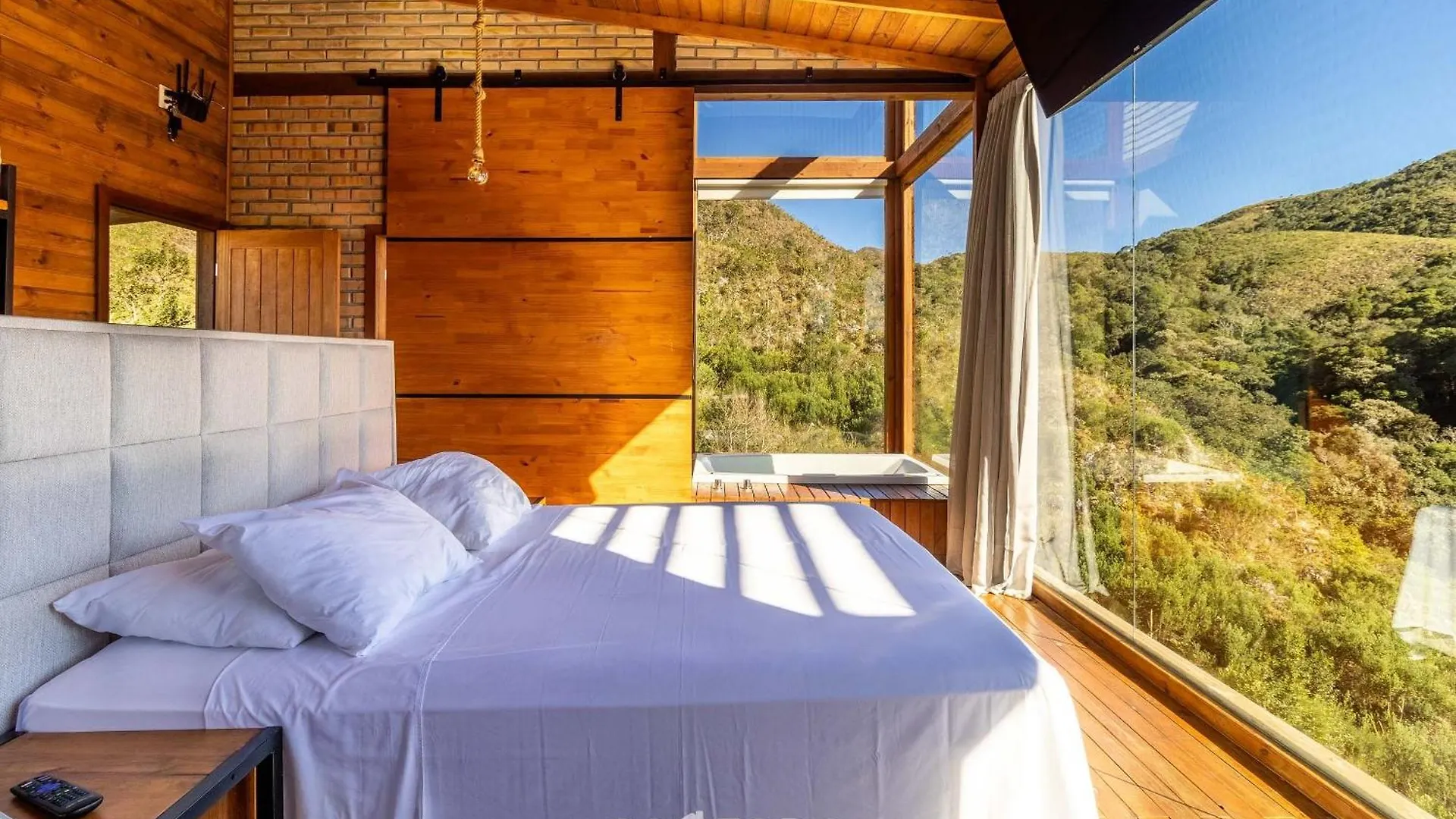 Lägenhet Cabana Com Vista Deslumbrante Na Serra Vst020 Anitápolis