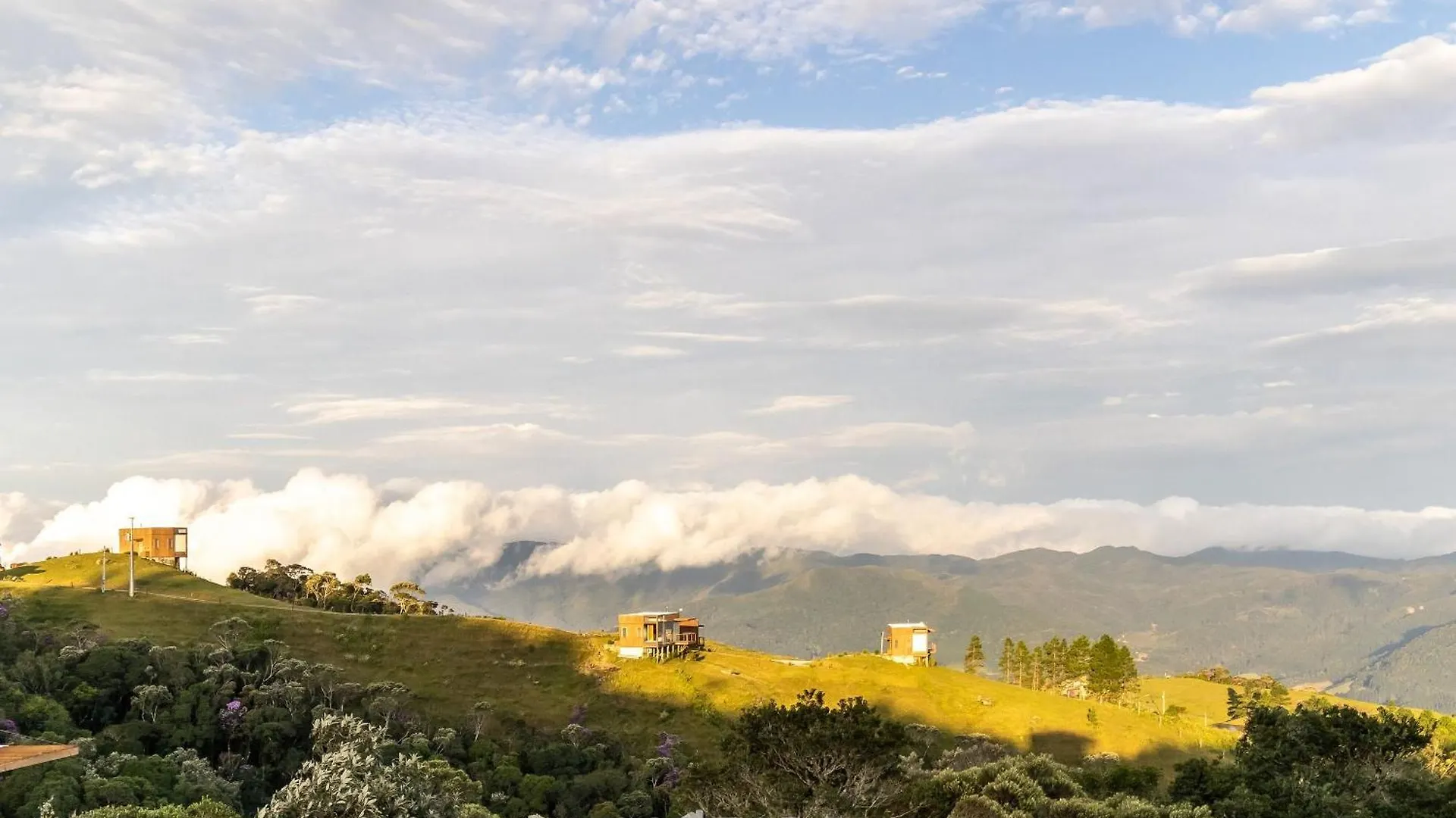 Lägenhet Cabana Com Vista Deslumbrante Na Serra Vst020 Anitápolis